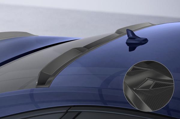CSR Heckscheibenblende mit ABE für Audi A8 D5 (Typ 4N - F8) HSB106-C Carbon Look Hochglanz (keine Lackierung erforderlich)