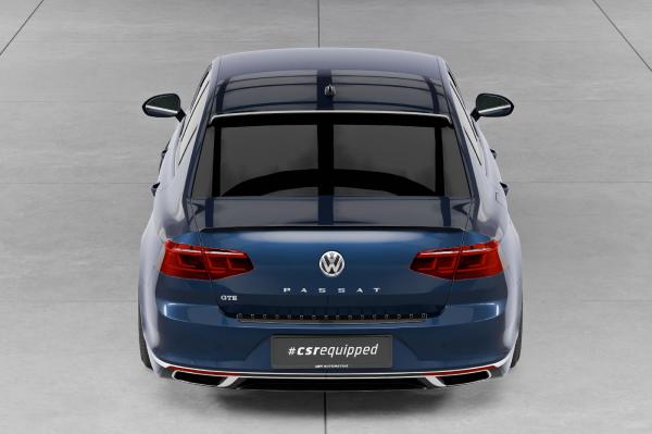 CSR Heckscheibenblende mit ABE für VW Passat B8 (Typ 3G) Limousine HSB107-G Glossy schwarz Hochglanz (keine Lackierung erforderlich)