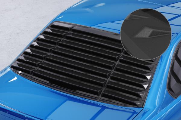 CSR Heckscheibenblende mit ABE für BMW 3er E36 Coupe HSB111-S strukturiert schwarz matt (keine Lackierung erforderlich)