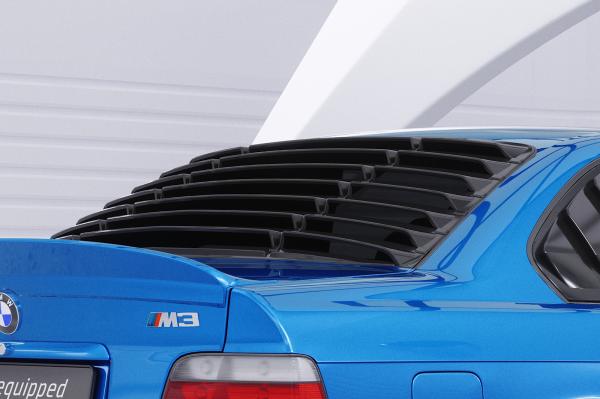 CSR Heckscheibenblende mit ABE für BMW 3er E36 Coupe HSB111-C Carbon Look Hochglanz (keine Lackierung erforderlich)