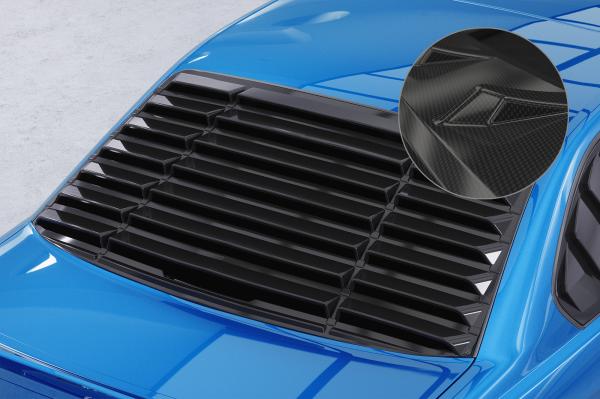 CSR Heckscheibenblende mit ABE für BMW 3er E36 Coupe HSB111-C Carbon Look Hochglanz (keine Lackierung erforderlich)