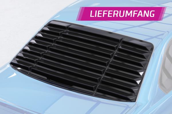 CSR Heckscheibenblende mit ABE für BMW 3er E36 Coupe HSB111-C Carbon Look Hochglanz (keine Lackierung erforderlich)