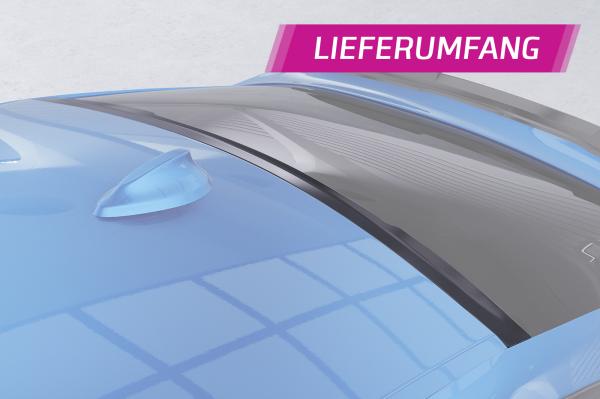 CSR Heckscheibenblende mit ABE für BMW 4er F36 Gran Coupe HSB114-S strukturiert schwarz matt (keine Lackierung erforderlich)