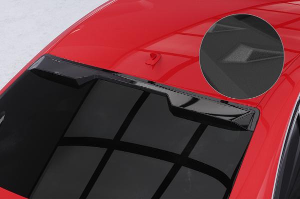 CSR Heckscheibenblende mit ABE für Audi A4 B8 (Typ 8K) Limousine HSB119-S strukturiert schwarz matt (keine Lackierung erforderlich)