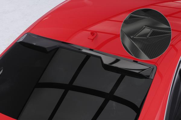 CSR Heckscheibenblende mit ABE für Audi A4 B8 (Typ 8K) Limousine HSB119-C Carbon Look Hochglanz (keine Lackierung erforderlich)