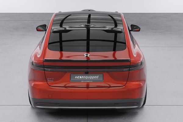 CSR Heckscheibenblende mit ABE für Nio ET7 Limousine HSB122-G Glossy schwarz Hochglanz (keine Lackierung erforderlich)