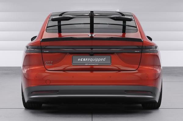 CSR Heckscheibenblende mit ABE für Nio ET7 Limousine HSB122-G Glossy schwarz Hochglanz (keine Lackierung erforderlich)