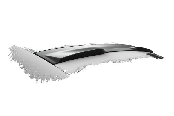 CSR Heckscheibenblende mit ABE für Mercedes-Benz EQE (V295) Limousine HSB123-L Lackierung erforderlich (unlackiert roh)