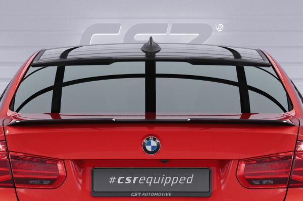 CSR Heckscheibenblende mit ABE für BMW 3er F30 / M3 F80 Limousine HSB125-C Carbon Look Hochglanz (keine Lackierung erforderlich)