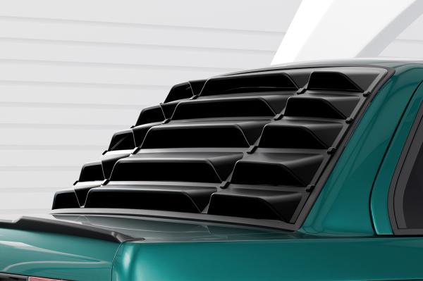 CSR Heckscheibenblende mit ABE für BMW 3er E30 Coupe (Zweitürer) HSB127-S Strukturiert schwarz matt (keine Lackierung erforderlich)