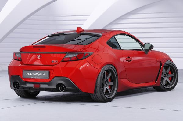 CSR Heckscheibenblend mit ABE für Subaru BRZ (2. Gen)/ Toyota GR86 (ZN8) HSB132-C Carbon Look Hochglanz (keine Lackierung erforderlich)