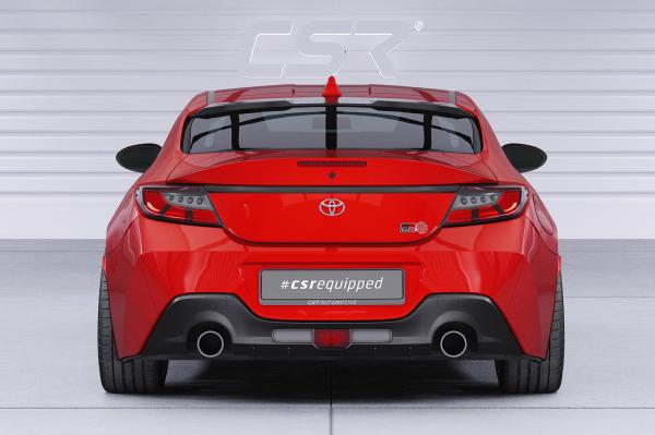 CSR Heckscheibenblend mit ABE für Subaru BRZ (2. Gen)/ Toyota GR86 (ZN8) HSB132-C Carbon Look Hochglanz (keine Lackierung erforderlich)