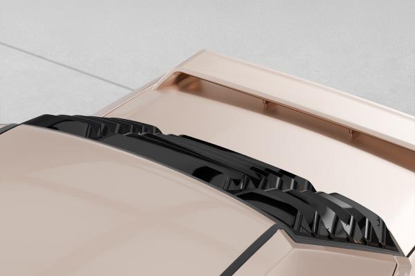 CSR Heckscheibenblend mit ABE für Mercedes Benz W201 / 190er HSB135-G Glossy schwarz Hochglanz (keine Lackierung erforderlich)