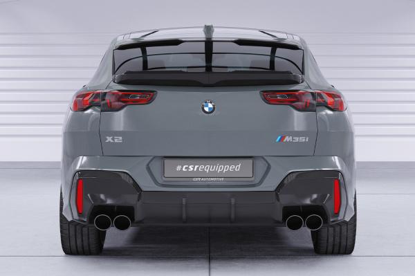 CSR Heckscheibenblend mit ABE für BMW X2 / iX2 U10 HSB144-C Carbon Look Hochglanz (keine Lackierung erforderlich)