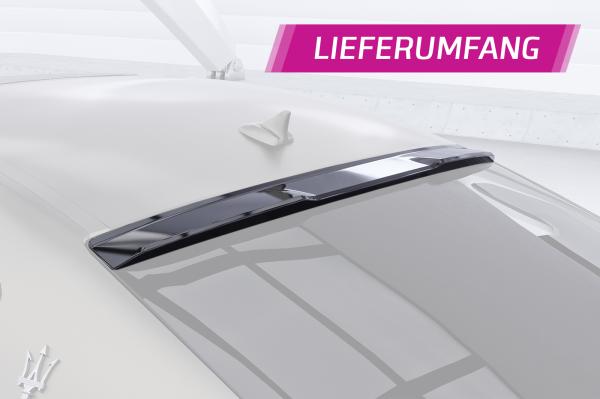 CSR Heckscheibenblende für Maserati Ghibli III (Tipo M157) Limousine HSB150-S Strukturiert schwarz matt (keine Lackierung erforderlich)