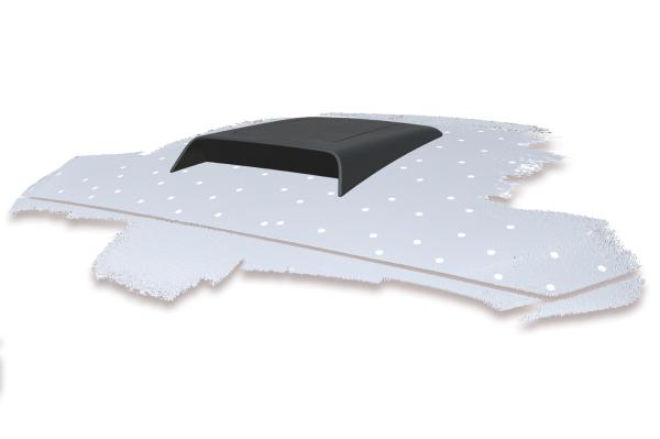 CSR Lufthutze Lufteinlass Motorhaube für Hyundai I30 PD LF007