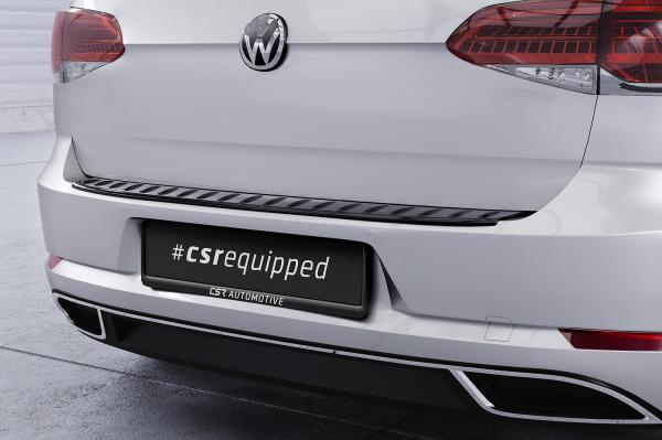 CSR Ladekantenschutz für VW Golf 7 LKS004-G Glossy schwarz Hochglanz (keine Lackierung erforderlich)