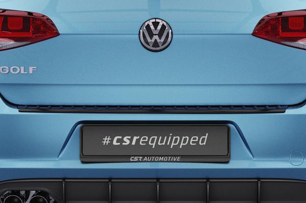 CSR Ladekantenschutz für VW Golf 7 (Typ AU) LKS006-G Glossy schwarz Hochglanz (keine Lackierung erforderlich)
