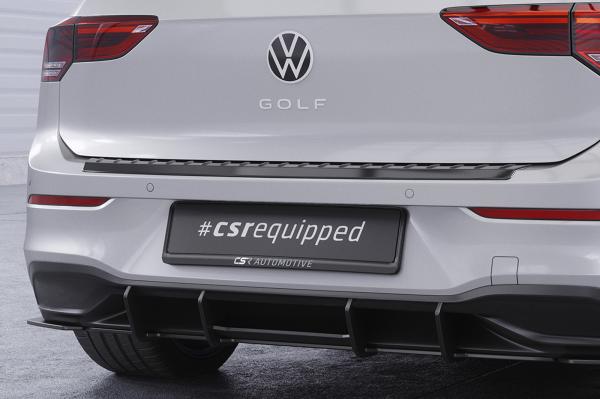 CSR Ladekantenschutz für VW Golf 8 (Typ CD) LKS012-G Glossy schwarz Hochglanz (keine Lackierung erforderlich)