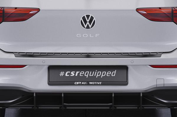 CSR Ladekantenschutz für VW Golf 8 (Typ CD) LKS012-G Glossy schwarz Hochglanz (keine Lackierung erforderlich)