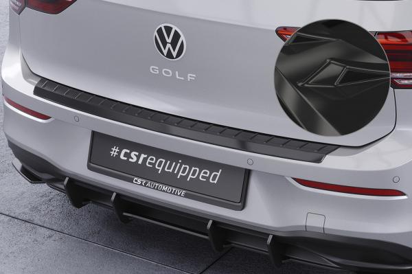 CSR Ladekantenschutz für VW Golf 8 (Typ CD) LKS012-G Glossy schwarz Hochglanz (keine Lackierung erforderlich)