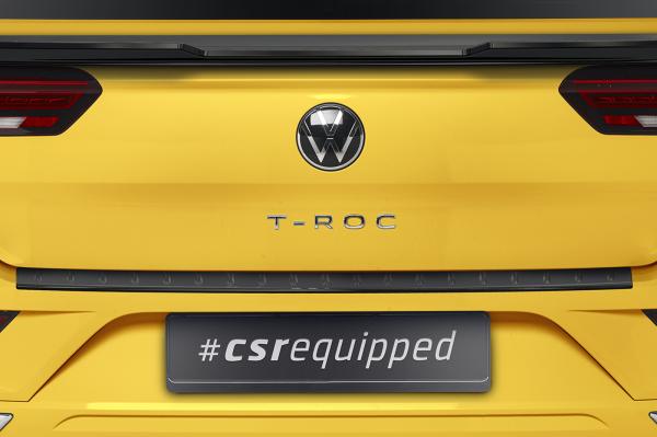 CSR Ladekantenschutz für VW T-Roc (Typ A1) LKS013-G Glossy schwarz Hochglanz (keine Lackierung erforderlich)