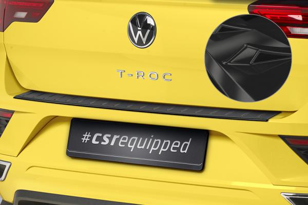 CSR Ladekantenschutz für VW T-Roc (Typ A1) LKS013-G Glossy schwarz Hochglanz (keine Lackierung erforderlich)