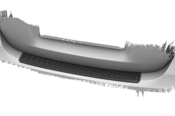 CSR Ladekantenschutz für Mercedes-Benz A-Klasse (W177) LKS017-G Glossy schwarz Hochglanz (keine Lackierung erforderlich)