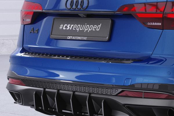 CSR Ladekantenschutz für Audi A4 B9 (Typ 8W) LKS020-G Glossy schwarz Hochglanz (keine Lackierung erforderlich)