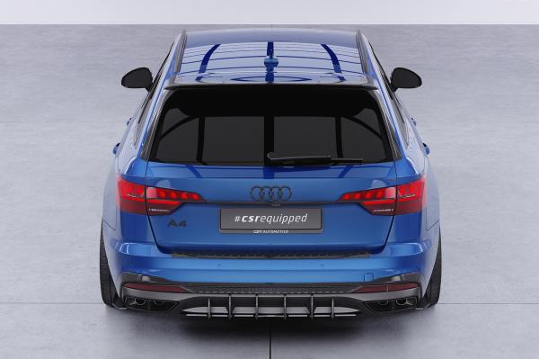 CSR Ladekantenschutz für Audi A4 B9 (Typ 8W) LKS020-G Glossy schwarz Hochglanz (keine Lackierung erforderlich)