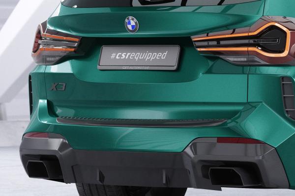 CSR Ladekantenschutz für BMW X3 (G01/G08/F97) M-Paket/M LKS021-G Glossy schwarz Hochglanz (keine Lackierung erforderlich)