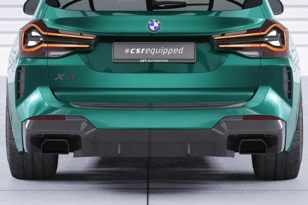 CSR Ladekantenschutz für BMW X3 (G01/G08/F97) M-Paket/M LKS021-G Glossy schwarz Hochglanz (keine Lackierung erforderlich)