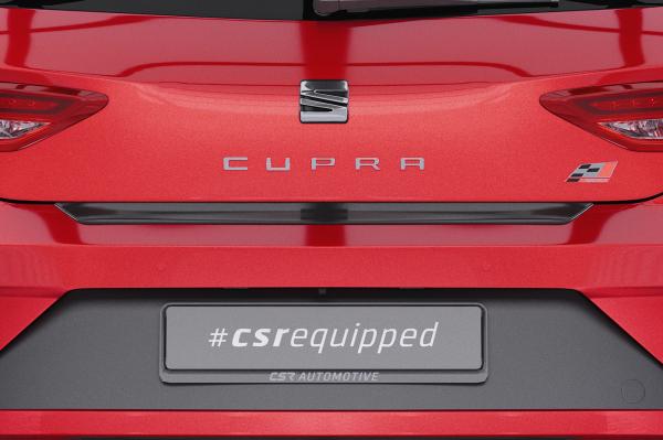 CSR Ladekantenschutz für Seat Leon 3 (Typ 5F) LKS022-G Glossy schwarz Hochglanz (keine Lackierung erforderlich)