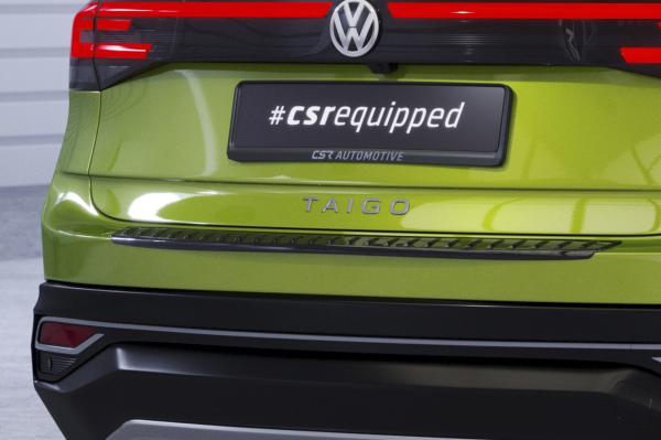 CSR Ladekantenschutz für VW Taigo (Typ CS) LKS023-G Glossy schwarz Hochglanz (keine Lackierung erforderlich)