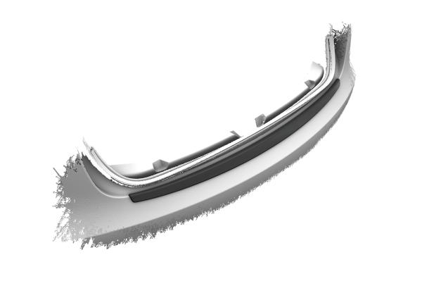 CSR Ladekantenschutz für Tesla Model 3 LKS024-G Glossy schwarz Hochglanz (keine Lackierung erforderlich)