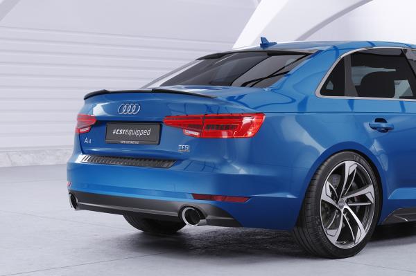 CSR Ladekantenschutz für Audi A4 B9 (Typ 8W) LKS027-G Glossy schwarz Hochglanz (keine Lackierung erforderlich)