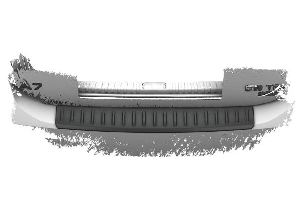 CSR Ladekantenschutz für Audi A7 C8 (Typ 4K) LKS030-G Glossy schwarz Hochglanz (keine Lackierung erforderlich)