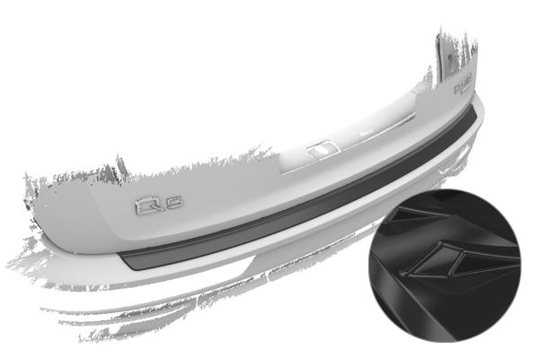 CSR Ladekantenschutz für Audi Q5 (FYT) Sportback LKS031-G Glossy schwarz Hochglanz (keine Lackierung erforderlich)