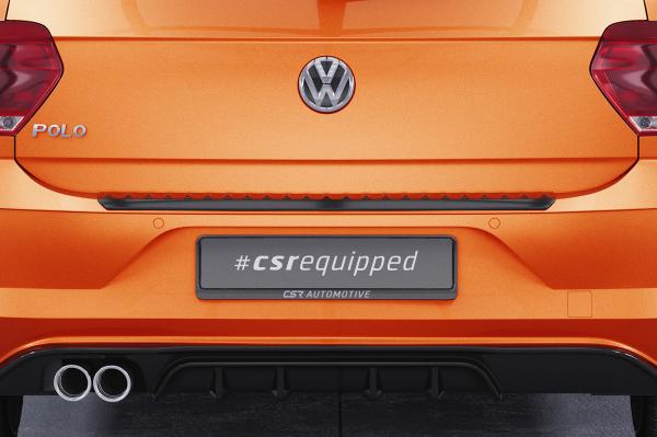 CSR Ladekantenschutz für VW Polo 6 (Typ AW) LKS032-G Glossy schwarz Hochglanz (keine Lackierung erforderlich)