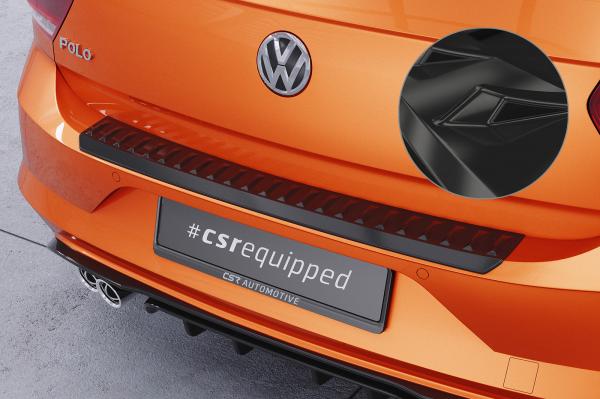 CSR Ladekantenschutz für VW Polo 6 (Typ AW) LKS032-G Glossy schwarz Hochglanz (keine Lackierung erforderlich)