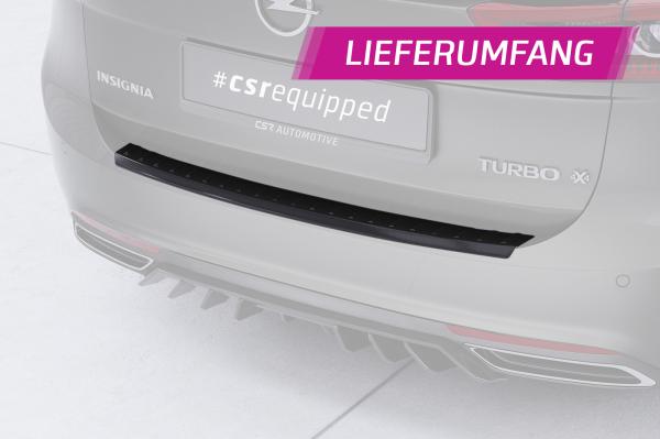 CSR Ladekantenschutz für Opel Insignia B Sports Tourer LKS035-G Glossy schwarz Hochglanz (keine Lackierung erforderlich)