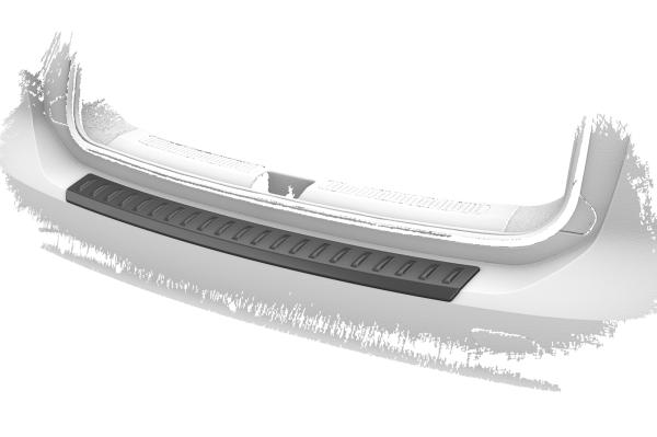 CSR Ladekantenschutz für Opel Insignia B Sports Tourer LKS035-G Glossy schwarz Hochglanz (keine Lackierung erforderlich)