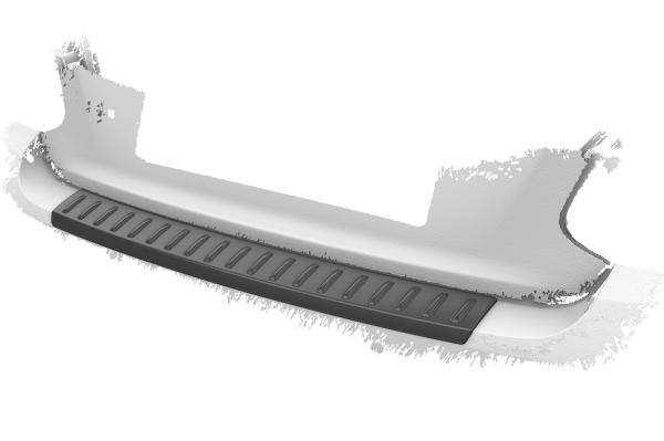 CSR Ladekantenschutz für BMW 2er F22/F23 LKS039-G Glossy schwarz Hochglanz (keine Lackierung erforderlich)