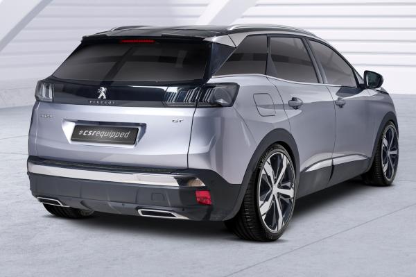 CSR Ladekantenschutz für Peugeot 3008 (2. Gen) LKS043-G Glossy schwarz Hochglanz (keine Lackierung erforderlich)