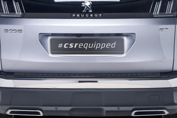 CSR Ladekantenschutz für Peugeot 3008 (2. Gen) LKS043-G Glossy schwarz Hochglanz (keine Lackierung erforderlich)
