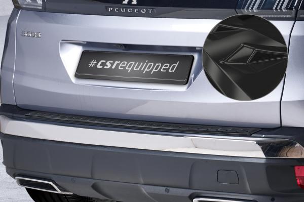 CSR Ladekantenschutz für Peugeot 3008 (2. Gen) LKS043-G Glossy schwarz Hochglanz (keine Lackierung erforderlich)