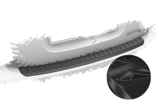 CSR Ladekantenschutz für Mini F55, F56, F57 LKS044-G Glossy schwarz Hochglanz (keine Lackierung erforderlich)