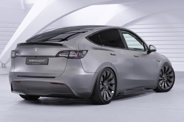 CSR Ladekantenschutz für Tesla Model Y LKS045-G Glossy schwarz Hochglanz (keine Lackierung erforderlich)