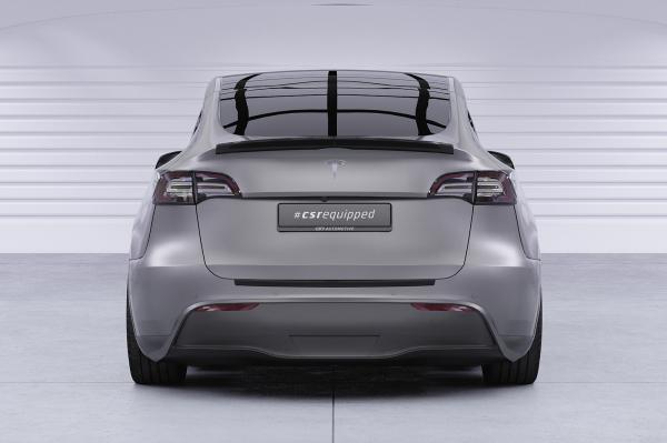CSR Ladekantenschutz für Tesla Model Y LKS045-G Glossy schwarz Hochglanz (keine Lackierung erforderlich)