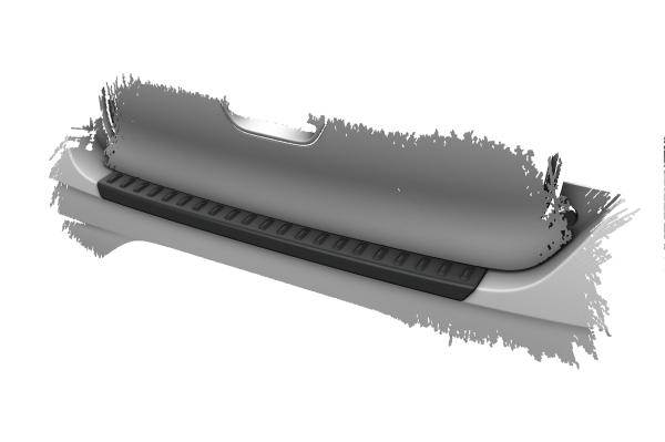 CSR Ladekantenschutz für Hyundai I10 (3. Gen) LKS046-G Glossy schwarz Hochglanz (keine Lackierung erforderlich)